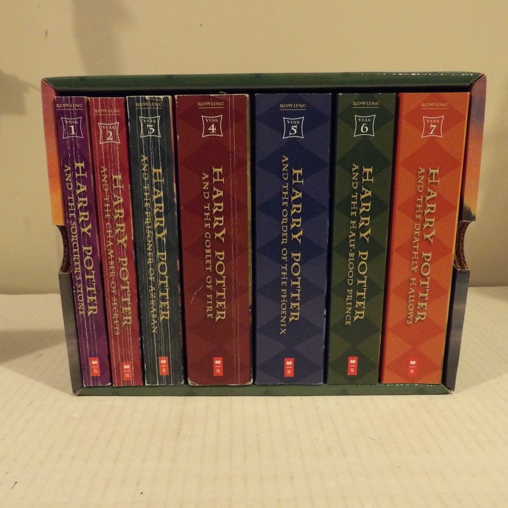 Harry Potter Paperback Box Set - Multi-Color - Picture 1 of 7
